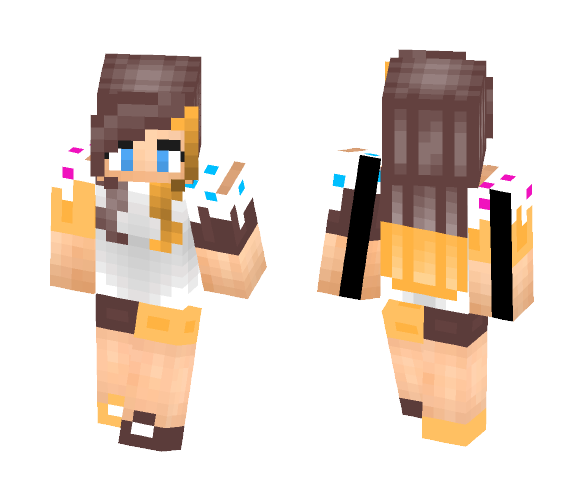 Caramel Frappe - Female Minecraft Skins - image 1