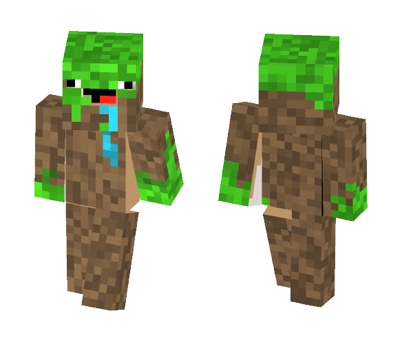 Derp Grass - Male Minecraft Skins - image 1