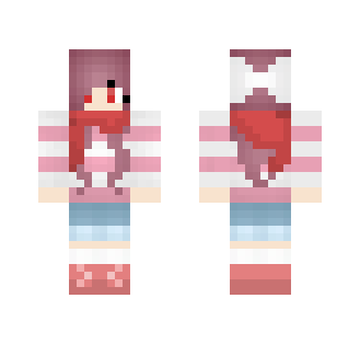 Yuki with scarf - Female Minecraft Skins - image 2