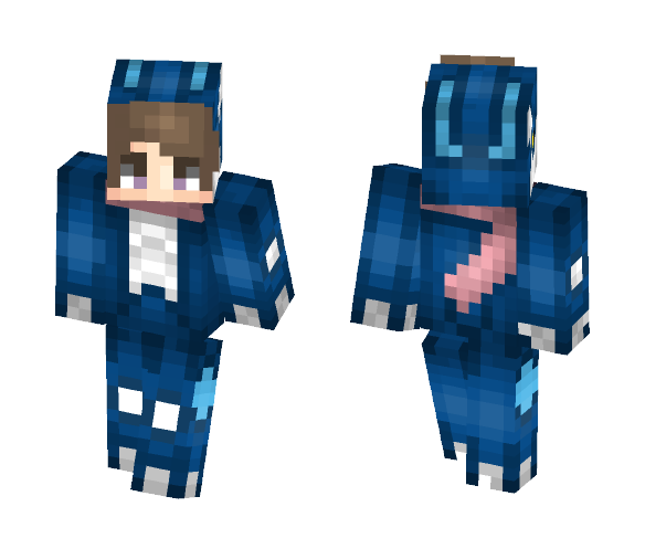Male Greninja - Male Minecraft Skins - image 1