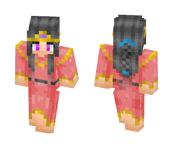 Flame Queen - Female Minecraft Skins - image 1