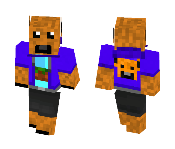 bulldoggames1 blue clothes - Male Minecraft Skins - image 1
