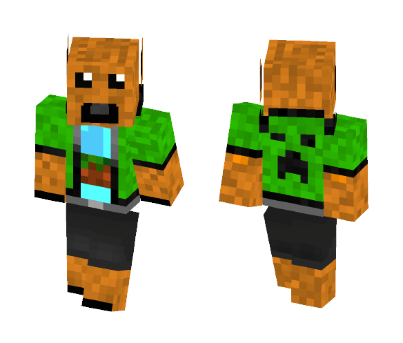 bulldoggames1 creeper clothes - Male Minecraft Skins - image 1