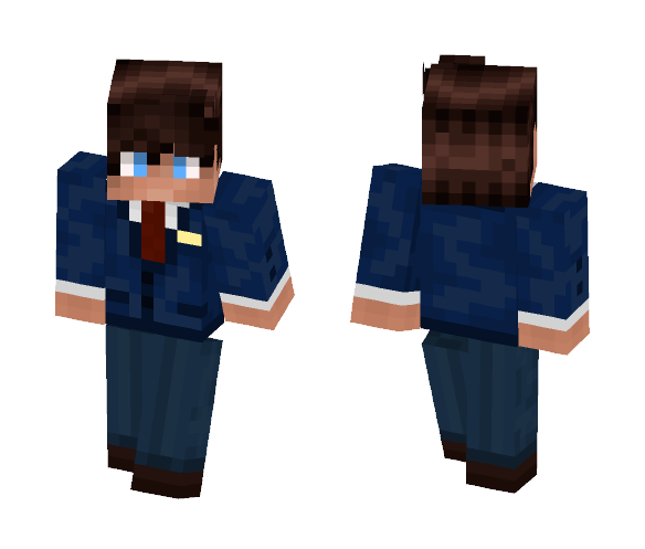 Man In Suit (REQUEST) - Male Minecraft Skins - image 1