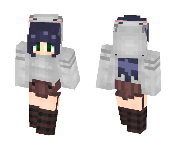 Pusheen Girl~ - Female Minecraft Skins - image 1