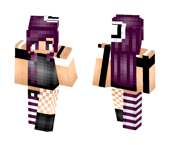 Grape Soda - Female Minecraft Skins - image 1