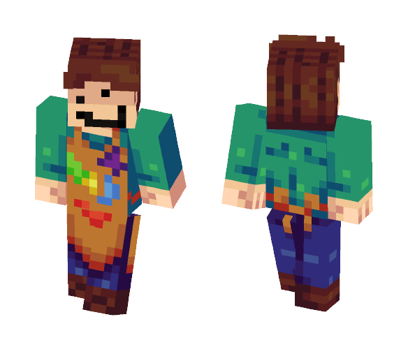 "Artist" - Male Minecraft Skins - image 1