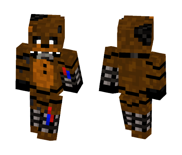 Ignited Freddy -= TjoC:R =- - Male Minecraft Skins - image 1