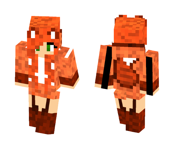 My first own made skin ever c: - Female Minecraft Skins - image 1