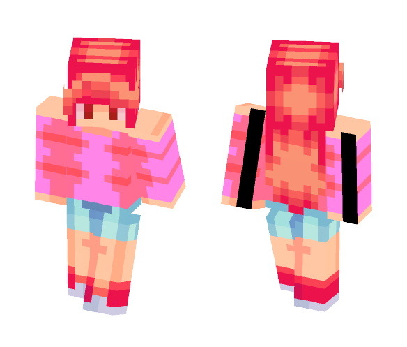 〡Fɪʀᴇ〡 - Female Minecraft Skins - image 1