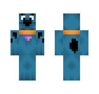 Adios (Youtuber) Blue/Orange - Male Minecraft Skins - image 2