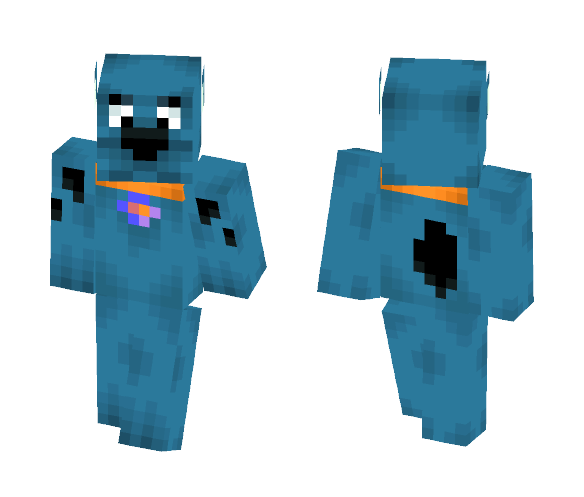 Adios (Youtuber) Blue/Orange - Male Minecraft Skins - image 1
