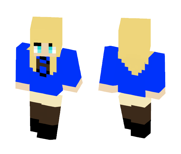 blue sweatshirt pony club - Female Minecraft Skins - image 1