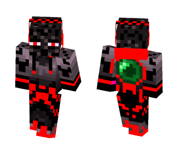 Ender Boy (Red) - Boy Minecraft Skins - image 1