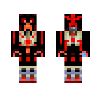 robot lava creaper - Male Minecraft Skins - image 2