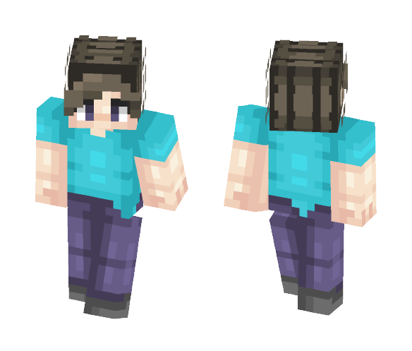 Steve | My version - Male Minecraft Skins - image 1