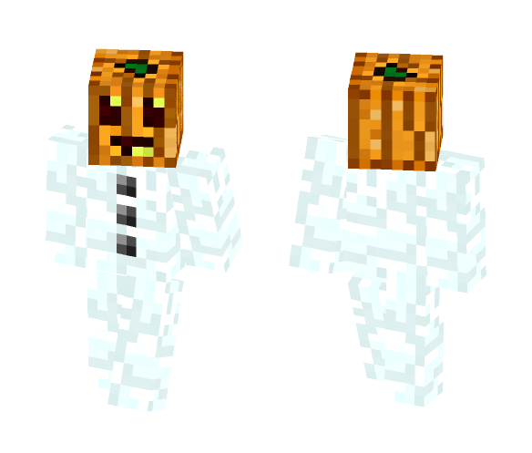 Snow Golem - maki pumpkin - Interchangeable Minecraft Skins - image 1