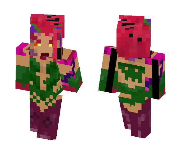 Zyra, Rise of the Thorns - Comics Minecraft Skins - image 1