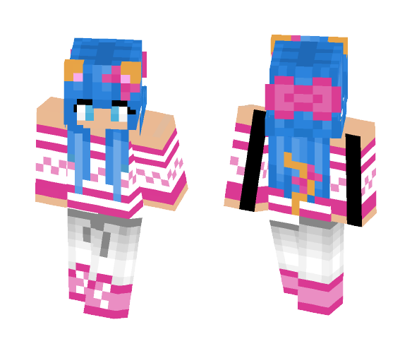 numeko miefwa winter wear - Female Minecraft Skins - image 1