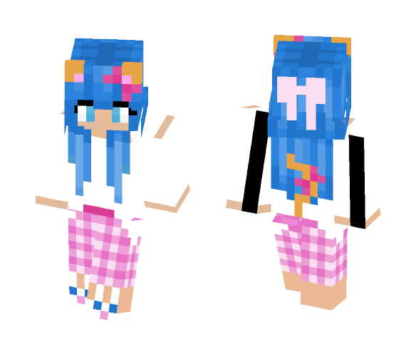 numeko miefwa sleepy wear - Female Minecraft Skins - image 1
