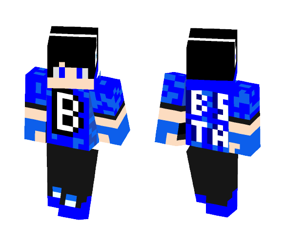 Bobdoesminecraft's skin (TeamBSTA) - Male Minecraft Skins - image 1