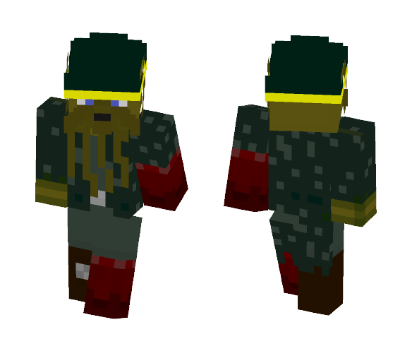 Davy Jones (POTC) - Male Minecraft Skins - image 1