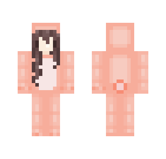 Pink Bear Chibi ♡ - Female Minecraft Skins - image 2