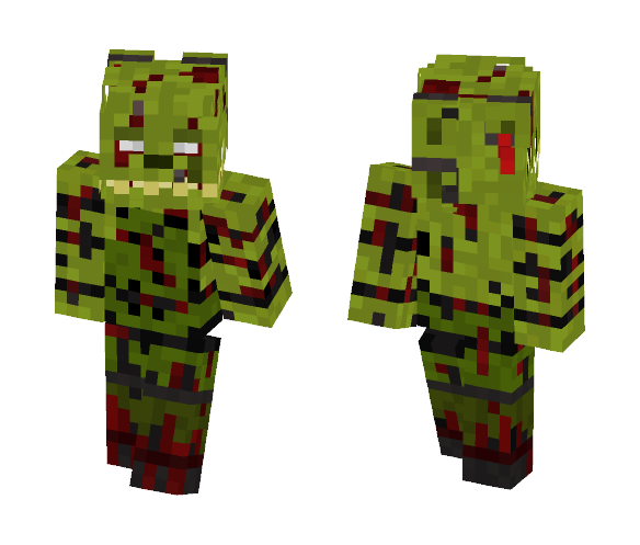 Springtrap -= Fnaf 3 =- - Male Minecraft Skins - image 1