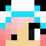 Pink and blue panda girl - Girl Minecraft Skins - image 3