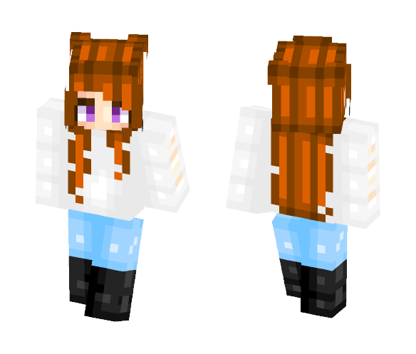 such a normal outfit. - Female Minecraft Skins - image 1