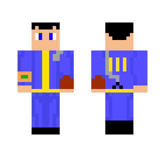 Lone Wanderer Fallout 4 - Male Minecraft Skins - image 2