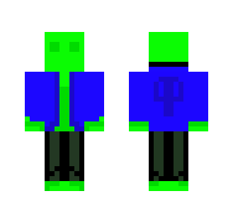 Alien Hoodie - Male Minecraft Skins - image 2
