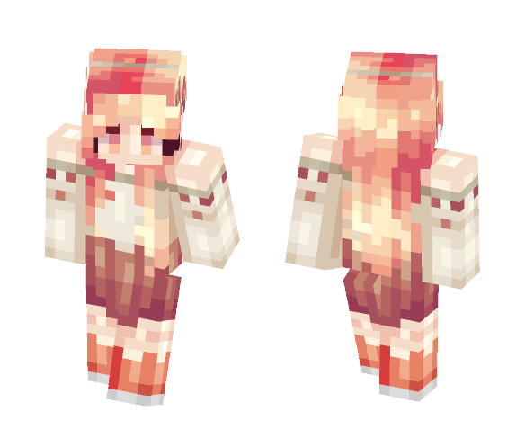 Sᴘɪʀɪᴛ | Scarlett - Female Minecraft Skins - image 1