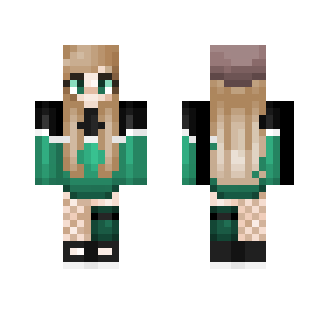 Greenie Girlie - Female Minecraft Skins - image 2