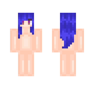 Blue Hair Base - Female Minecraft Skins - image 2