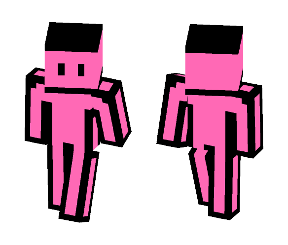Pink Robot - Male Minecraft Skins - image 1