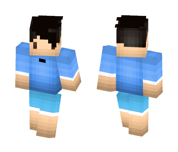 Sasoto - The Guy with the Shorts - Male Minecraft Skins - image 1
