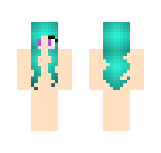 Aqua Skin Base - Female Minecraft Skins - image 2