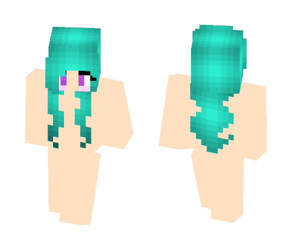 Aqua Skin Base - Female Minecraft Skins - image 1