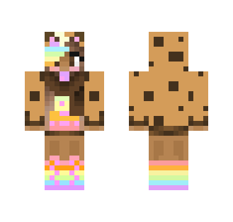 Rainbow Cookie Dough - Female Minecraft Skins - image 2