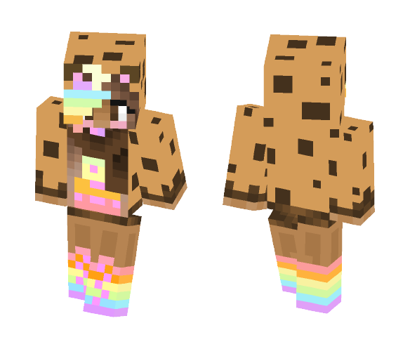 Rainbow Cookie Dough - Female Minecraft Skins - image 1