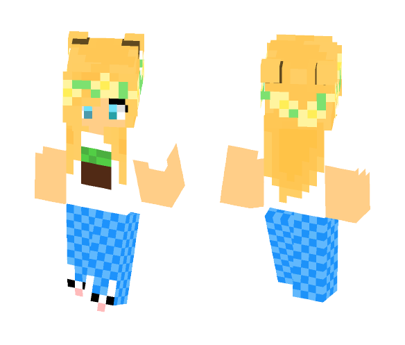 My first skin! (Fixes) - Female Minecraft Skins - image 1