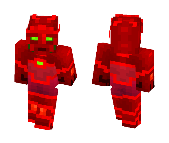 Th3 Three ( Youtuber) RED - Male Minecraft Skins - image 1