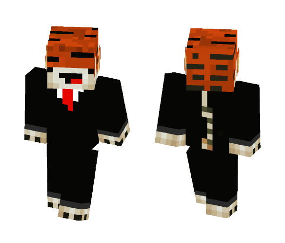 Mr. Tiger noob - Male Minecraft Skins - image 1