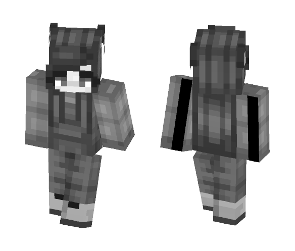 Black N White - Female Minecraft Skins - image 1