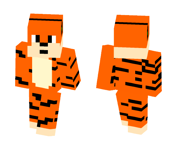 Tiger with headphones - Male Minecraft Skins - image 1