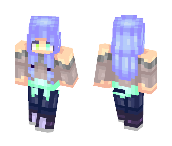 back from a long vacation - Female Minecraft Skins - image 1