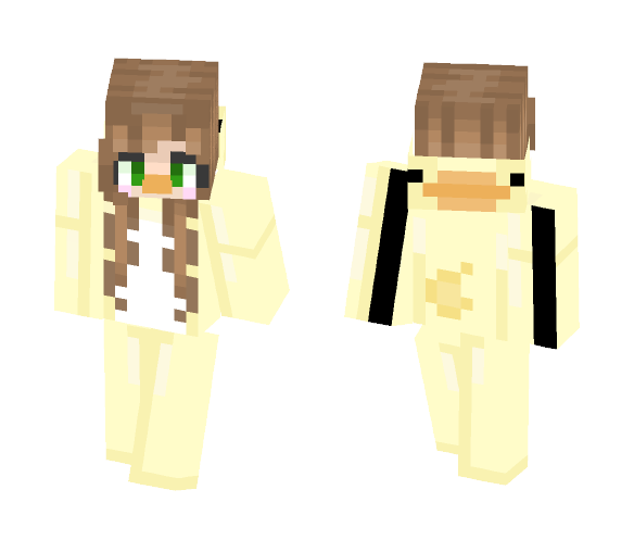 Duckie Onesie! - Female Minecraft Skins - image 1