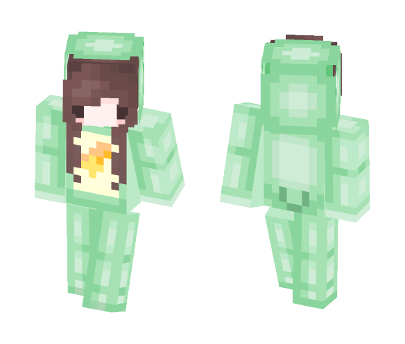 Wish Bear (Chibi) ♡ - Female Minecraft Skins - image 1