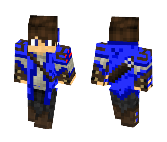 Blue Rogue (Boy) - Male Minecraft Skins - image 1